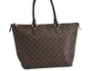 Authentic Louis Vuitton Damier Saleya MM Shoulder Tote Bag N51182 LV 6386K