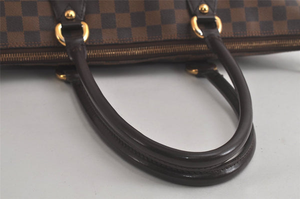 Authentic Louis Vuitton Damier Saleya MM Shoulder Tote Bag N51182 LV 6386K