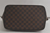 Authentic Louis Vuitton Damier Saleya MM Shoulder Tote Bag N51182 LV 6386K