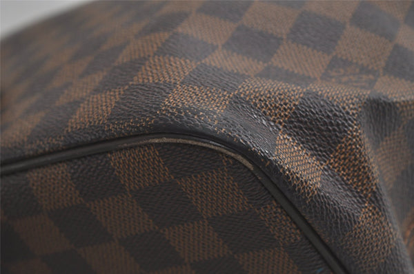 Authentic Louis Vuitton Damier Saleya MM Shoulder Tote Bag N51182 LV 6386K