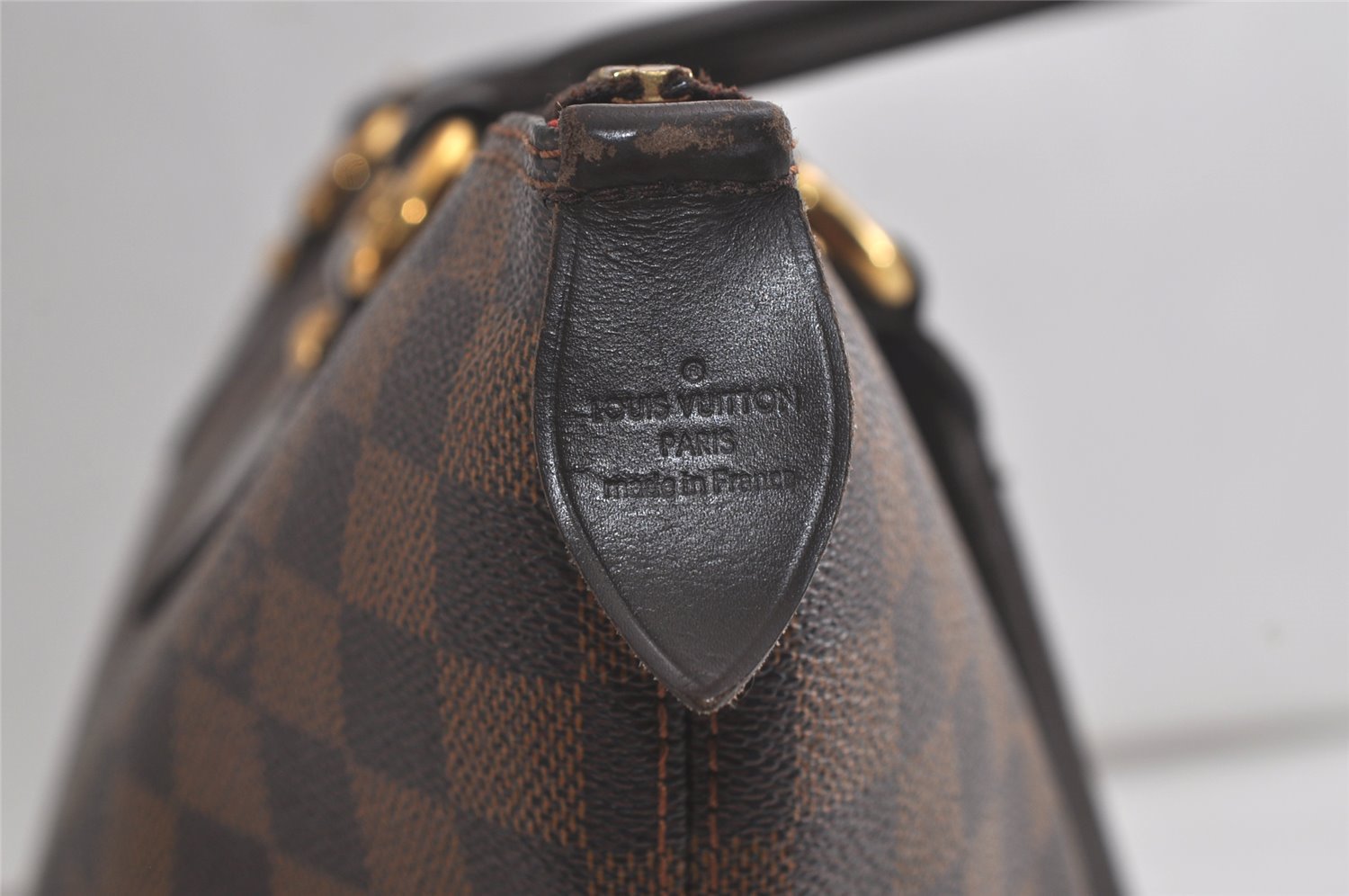 Authentic Louis Vuitton Damier Saleya MM Shoulder Tote Bag N51182 LV 6386K