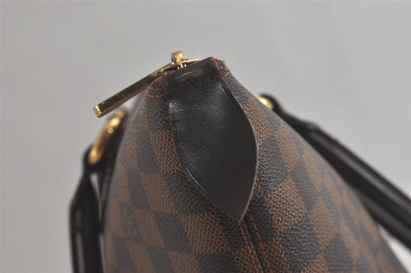 Authentic Louis Vuitton Damier Saleya MM Shoulder Tote Bag N51182 LV 6386K
