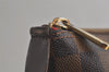 Authentic Louis Vuitton Damier Saleya MM Shoulder Tote Bag N51182 LV 6386K