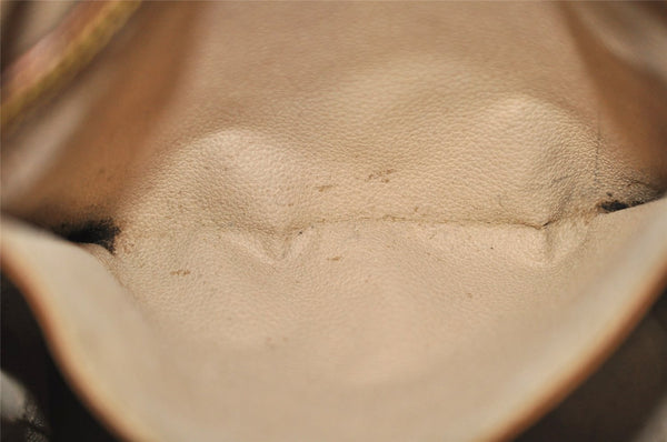 Authentic Louis Vuitton Monogram Bucket PM Shoulder Tote Bag M42238 Junk 6387I