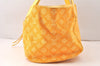 Auth Louis Vuitton Beach Line Cabas Ipanema PM Tote Bag Yellow M95985 LV 6387K