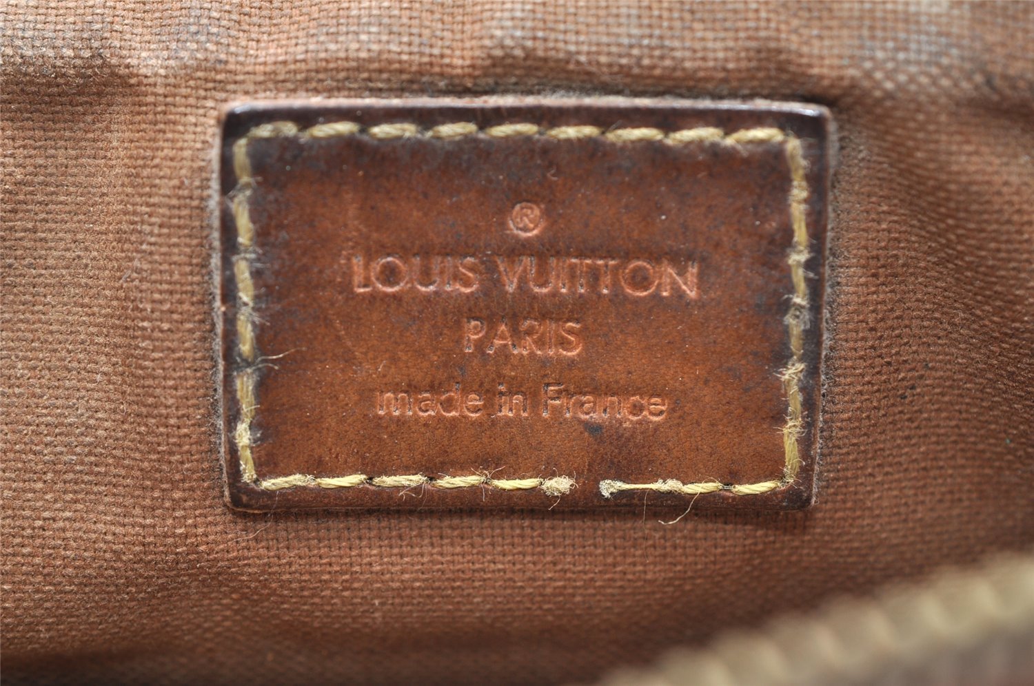 Authentic Louis Vuitton Monogram Pochette Valmy M40524 Shoulder Bag Junk 6388I