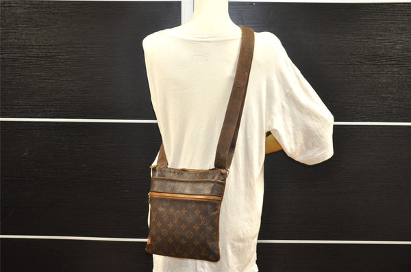 Authentic Louis Vuitton Monogram Pochette Valmy M40524 Shoulder Bag Junk 6388I