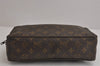 Auth Louis Vuitton Monogram Trousse Toilette 28 Clutch Hand Bag Old Model 6388J
