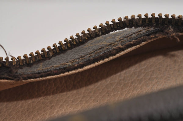 Auth Louis Vuitton Monogram Trousse Toilette 28 Clutch Hand Bag Old Model 6388J