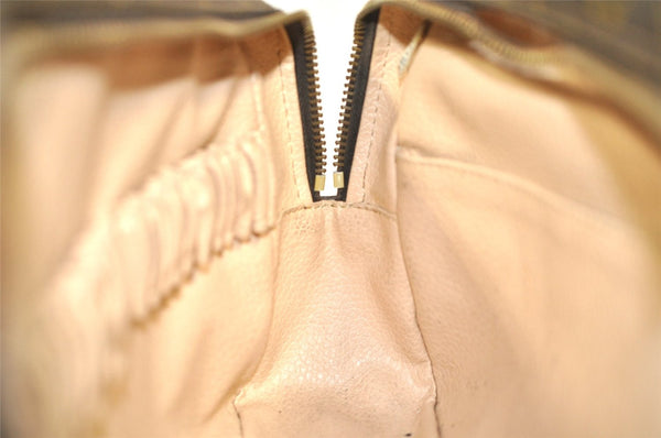 Auth Louis Vuitton Monogram Trousse Toilette 28 Clutch Hand Bag Old Model 6388J