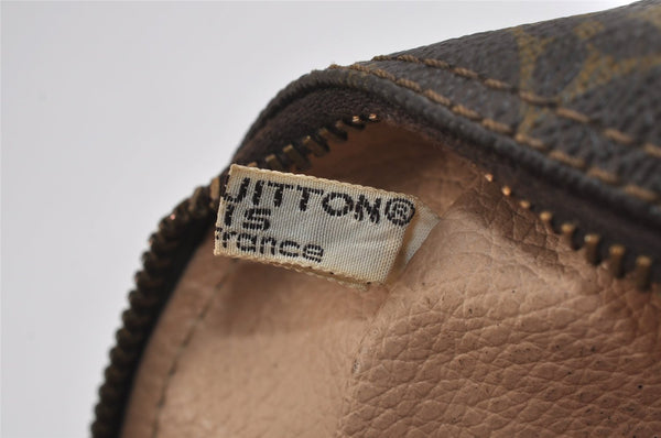 Auth Louis Vuitton Monogram Trousse Toilette 28 Clutch Hand Bag Old Model 6388J