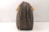 Authentic Louis Vuitton Monogram Alize 24 Heures Boston Hand Bag M41399 LV 6388K