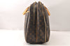 Authentic Louis Vuitton Monogram Alize 24 Heures Boston Hand Bag M41399 LV 6388K