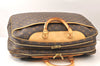 Authentic Louis Vuitton Monogram Alize 24 Heures Boston Hand Bag M41399 LV 6388K