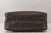 Authentic Louis Vuitton Monogram Alize 24 Heures Boston Hand Bag M41399 LV 6388K