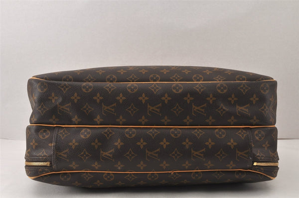 Authentic Louis Vuitton Monogram Alize 24 Heures Boston Hand Bag M41399 LV 6388K