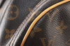 Authentic Louis Vuitton Monogram Alize 24 Heures Boston Hand Bag M41399 LV 6388K