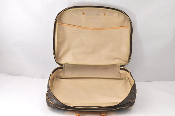 Authentic Louis Vuitton Monogram Alize 24 Heures Boston Hand Bag M41399 LV 6388K