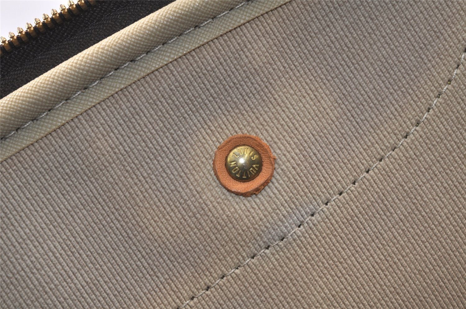 Authentic Louis Vuitton Monogram Alize 24 Heures Boston Hand Bag M41399 LV 6388K