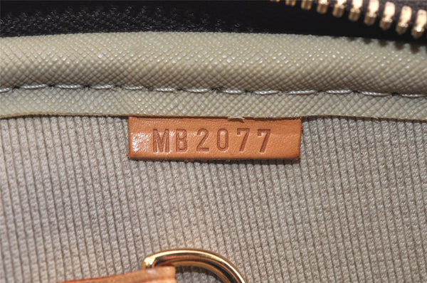 Authentic Louis Vuitton Monogram Alize 24 Heures Boston Hand Bag M41399 LV 6388K