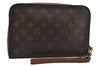 Authentic Louis Vuitton Monogram Orsay Clutch Hand Bag Purse M51790 LV 6389J