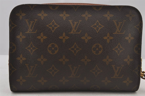 Authentic Louis Vuitton Monogram Orsay Clutch Hand Bag Purse M51790 LV 6389J