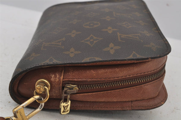 Authentic Louis Vuitton Monogram Orsay Clutch Hand Bag Purse M51790 LV 6389J