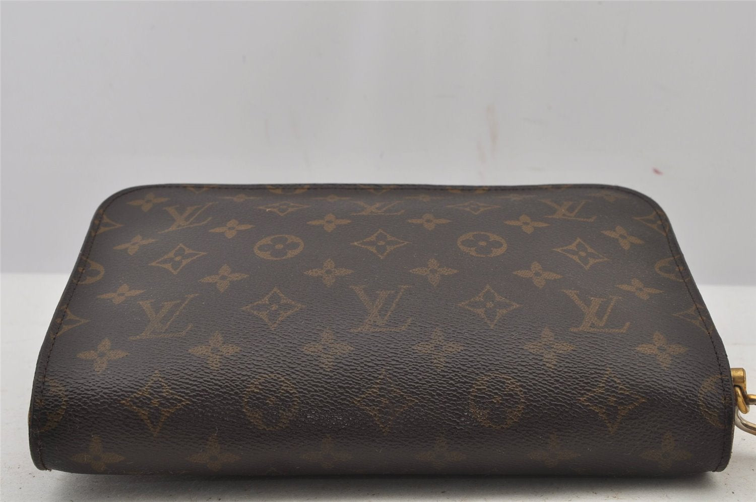Authentic Louis Vuitton Monogram Orsay Clutch Hand Bag Purse M51790 LV 6389J