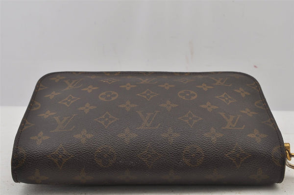 Authentic Louis Vuitton Monogram Orsay Clutch Hand Bag Purse M51790 LV 6389J