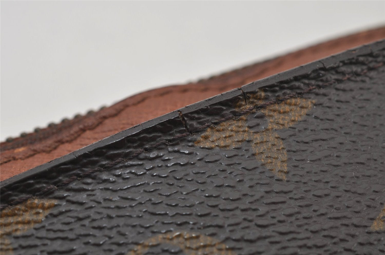 Authentic Louis Vuitton Monogram Orsay Clutch Hand Bag Purse M51790 LV 6389J