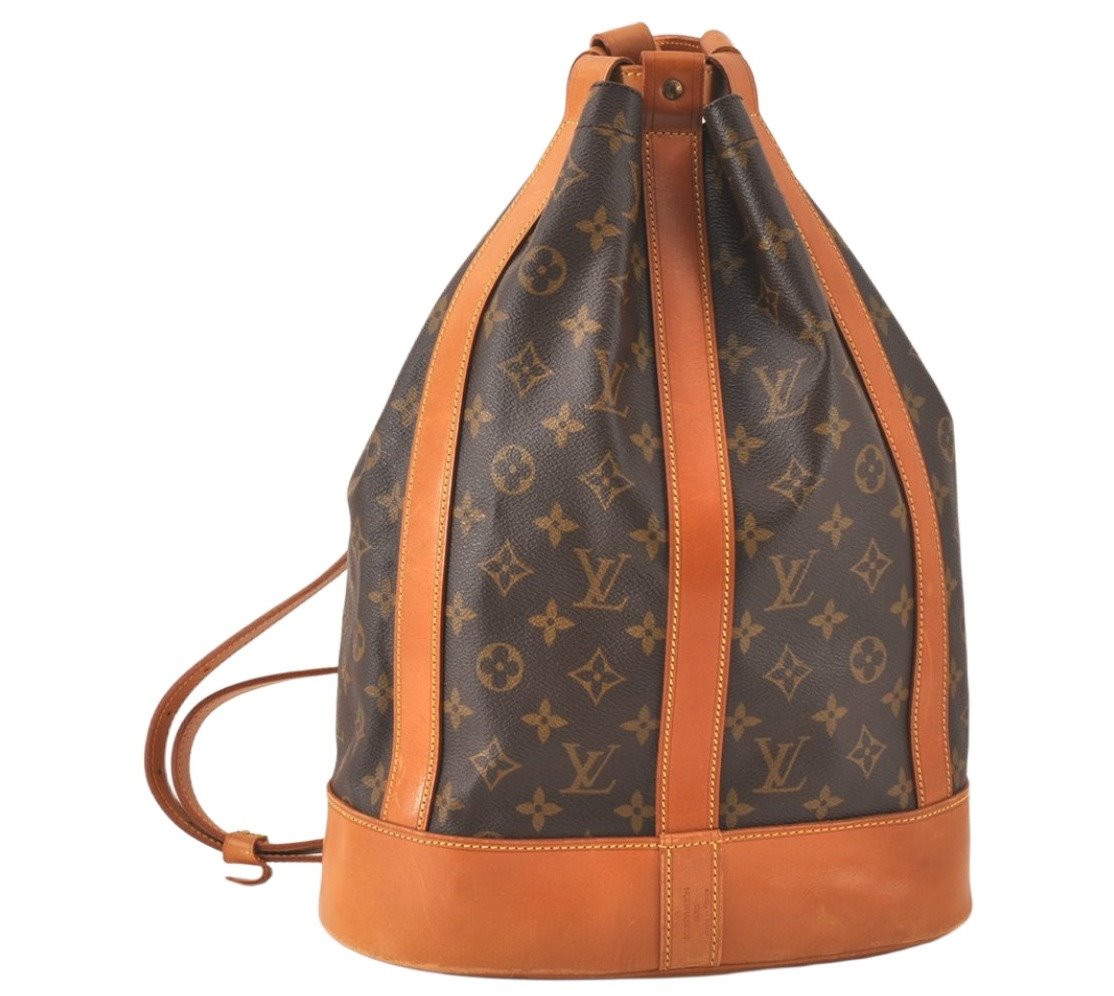 Authentic Louis Vuitton Monogram Randonnee PM Shoulder Bag M42243 LV 6389K