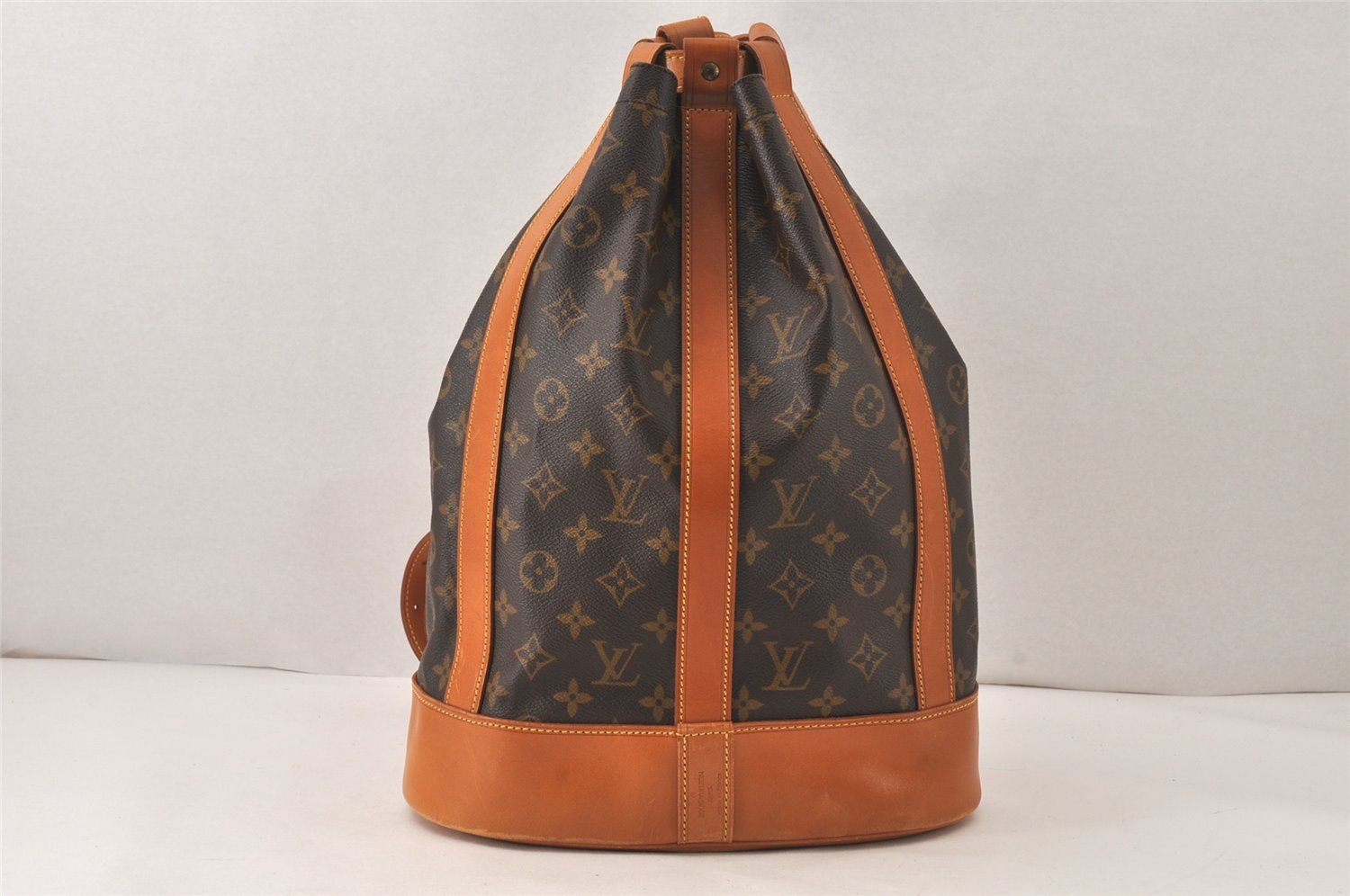 Authentic Louis Vuitton Monogram Randonnee PM Shoulder Bag M42243 LV 6389K