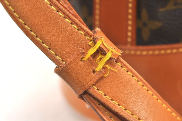 Authentic Louis Vuitton Monogram Randonnee PM Shoulder Bag M42243 LV 6389K