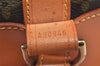 Authentic Louis Vuitton Monogram Randonnee PM Shoulder Bag M42243 LV 6389K