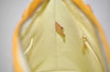 Authentic Louis Vuitton Vernis Houston Shoulder Hand Bag Yellow M91055 LV 6390I