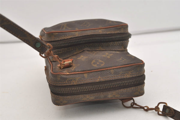 Authentic Louis Vuitton Monogram Amazone Shoulder Cross Body Bag Old Model 6390J