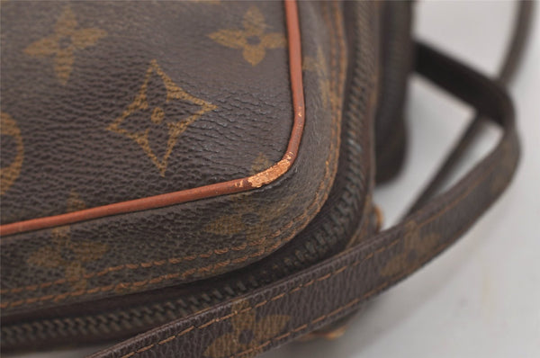 Authentic Louis Vuitton Monogram Amazone Shoulder Cross Body Bag Old Model 6390J