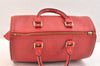 Authentic Louis Vuitton Epi Speedy 25 Hand Boston Bag Red M43017 LV Junk 6390K