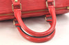 Authentic Louis Vuitton Epi Speedy 25 Hand Boston Bag Red M43017 LV Junk 6390K