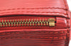 Authentic Louis Vuitton Epi Speedy 25 Hand Boston Bag Red M43017 LV Junk 6390K