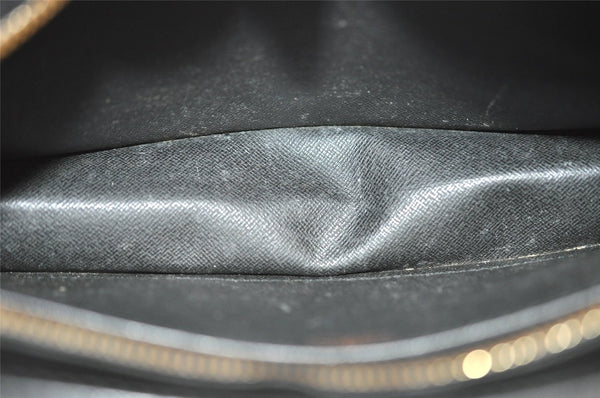 Authentic Louis Vuitton Epi Pochette Homme Clutch Hand Bag Black M52522 LV 6391I