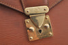 Auth Louis Vuitton Epi Serviette Conseiller Briefcase Brown M54428 Junk 6391J