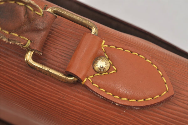 Auth Louis Vuitton Epi Serviette Conseiller Briefcase Brown M54428 Junk 6391J