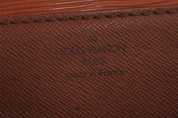 Auth Louis Vuitton Epi Serviette Conseiller Briefcase Brown M54428 Junk 6391J