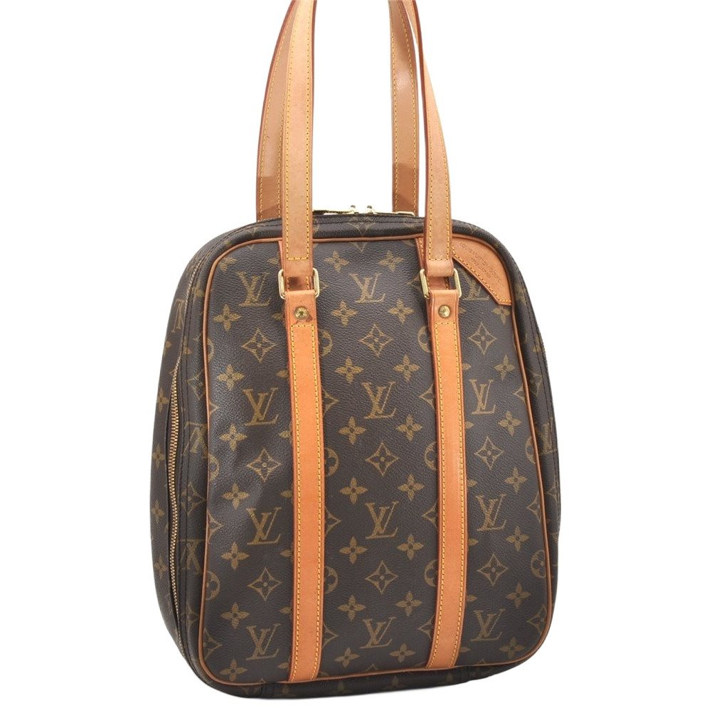 Authentic Louis Vuitton Monogram Excursion Golf Cup 1993 JAPAN Hand Bag LV 6391K