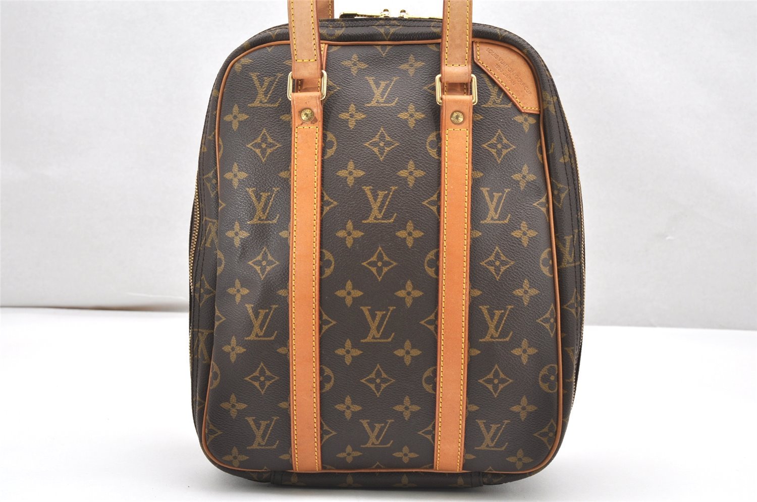 Authentic Louis Vuitton Monogram Excursion Golf Cup 1993 JAPAN Hand Bag LV 6391K