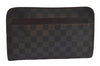 Authentic Louis Vuitton Damier Saint Louis Clutch Hand Bag Purse N51993 LV 6392K