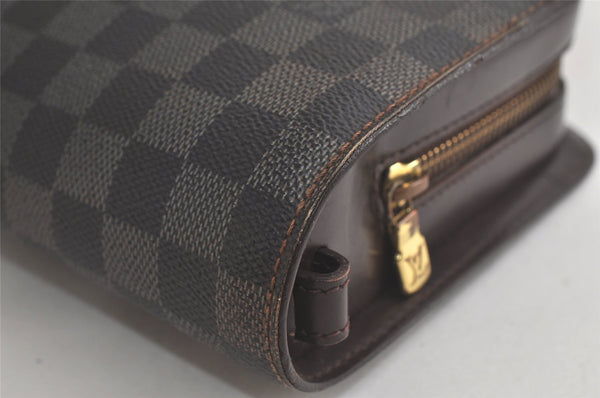 Authentic Louis Vuitton Damier Saint Louis Clutch Hand Bag Purse N51993 LV 6392K