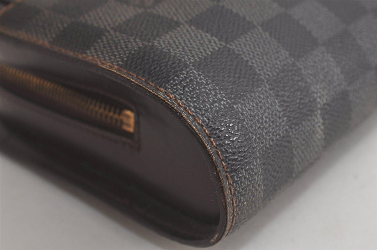 Authentic Louis Vuitton Damier Saint Louis Clutch Hand Bag Purse N51993 LV 6392K