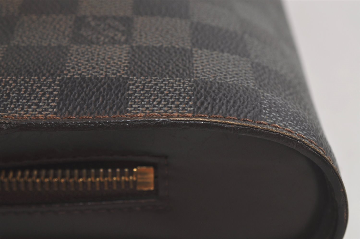 Authentic Louis Vuitton Damier Saint Louis Clutch Hand Bag Purse N51993 LV 6392K